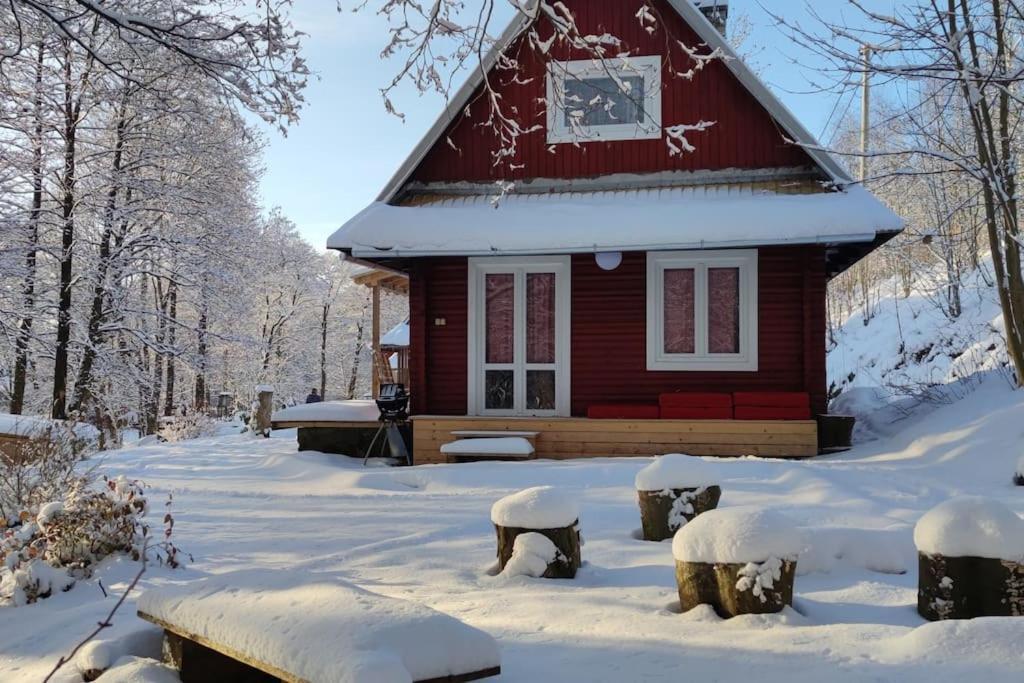 Chatky u potoka, Olešnice v Orlických horách Esterno foto